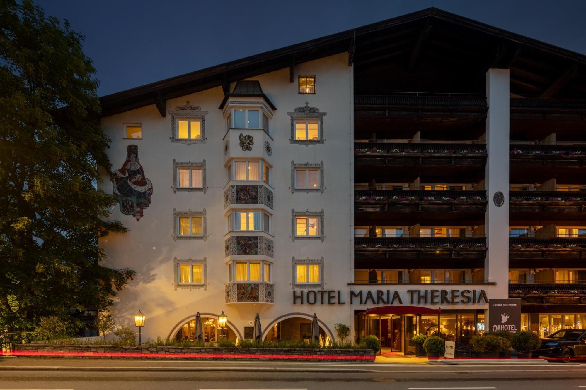 Q! Hotel Maria Theresia Kitzbühel Esterno foto